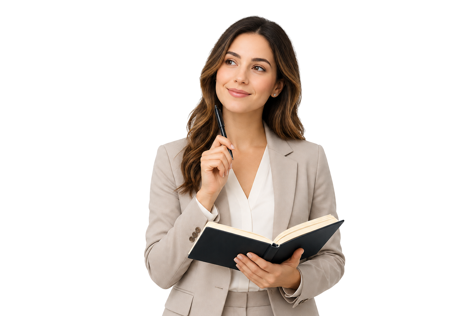Profesional tomando una decisión de contratación informada